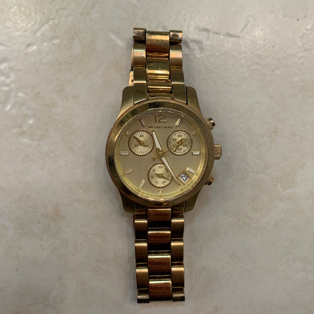 Gold Michael Kors Watch